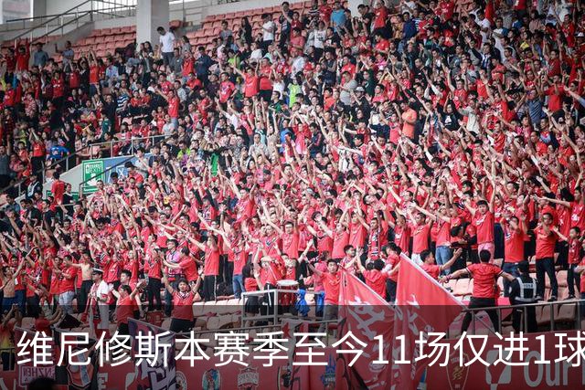 维尼修斯本赛季至今11场仅进1球，为19/20赛季以来同期最少